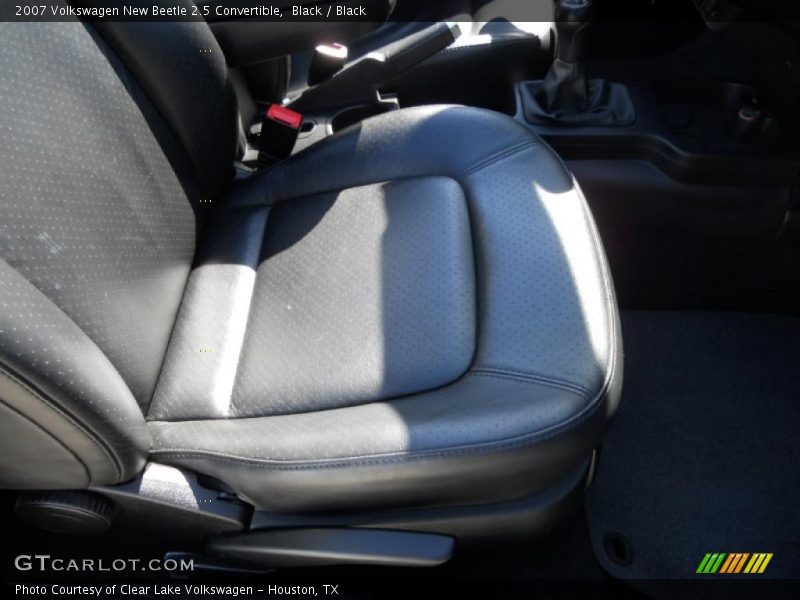 Black / Black 2007 Volkswagen New Beetle 2.5 Convertible