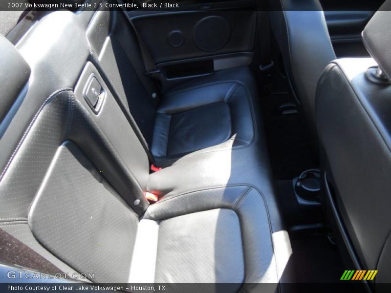 Black / Black 2007 Volkswagen New Beetle 2.5 Convertible