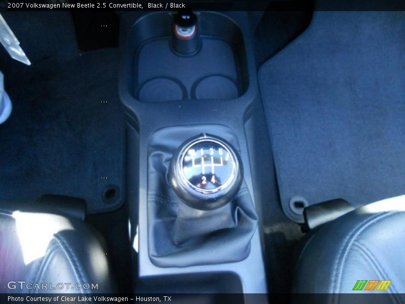 Black / Black 2007 Volkswagen New Beetle 2.5 Convertible