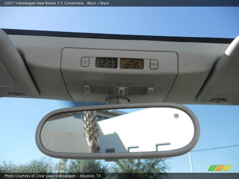 Black / Black 2007 Volkswagen New Beetle 2.5 Convertible