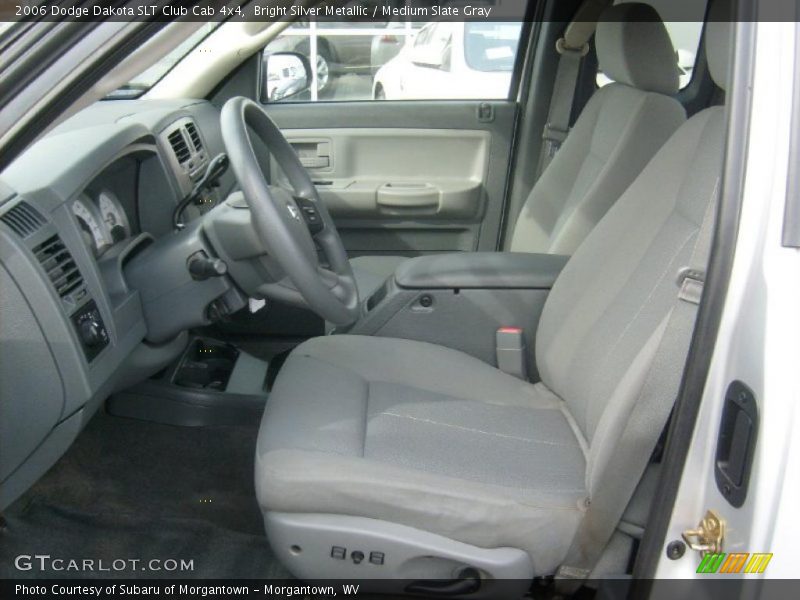 Bright Silver Metallic / Medium Slate Gray 2006 Dodge Dakota SLT Club Cab 4x4
