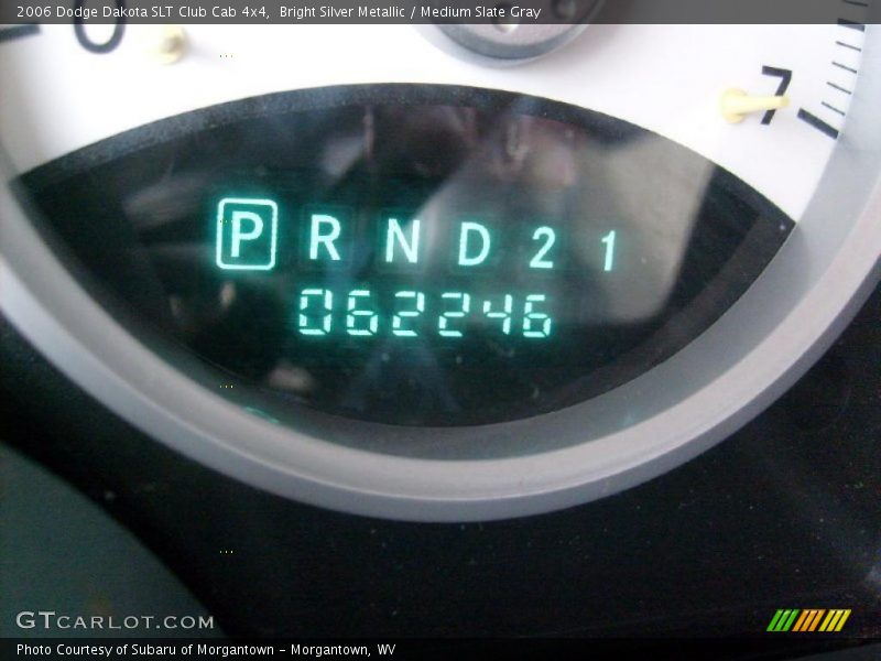 Bright Silver Metallic / Medium Slate Gray 2006 Dodge Dakota SLT Club Cab 4x4