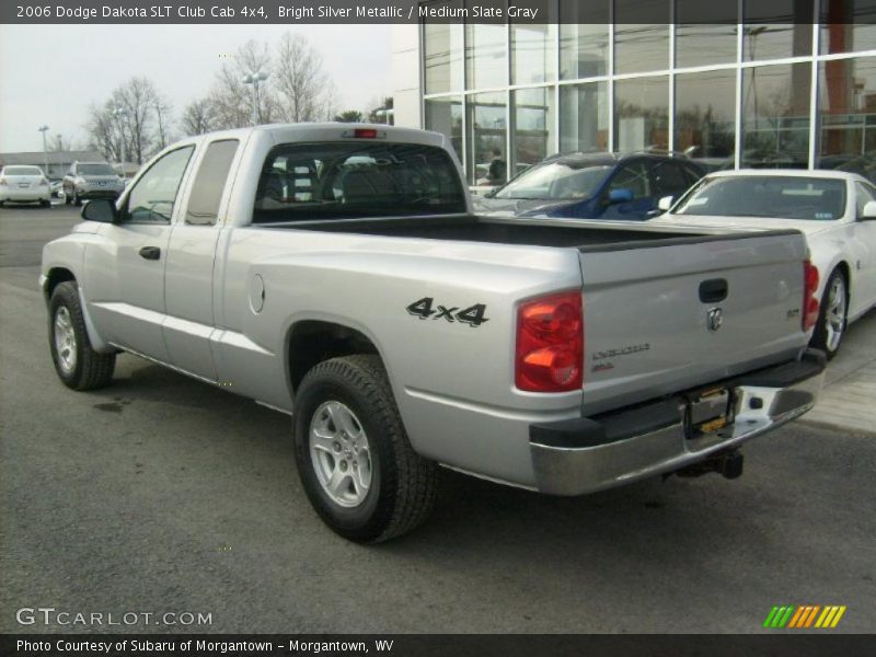  2006 Dakota SLT Club Cab 4x4 Bright Silver Metallic