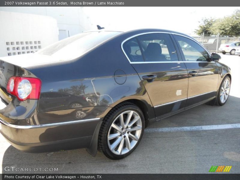 Mocha Brown / Latte Macchiato 2007 Volkswagen Passat 3.6 Sedan