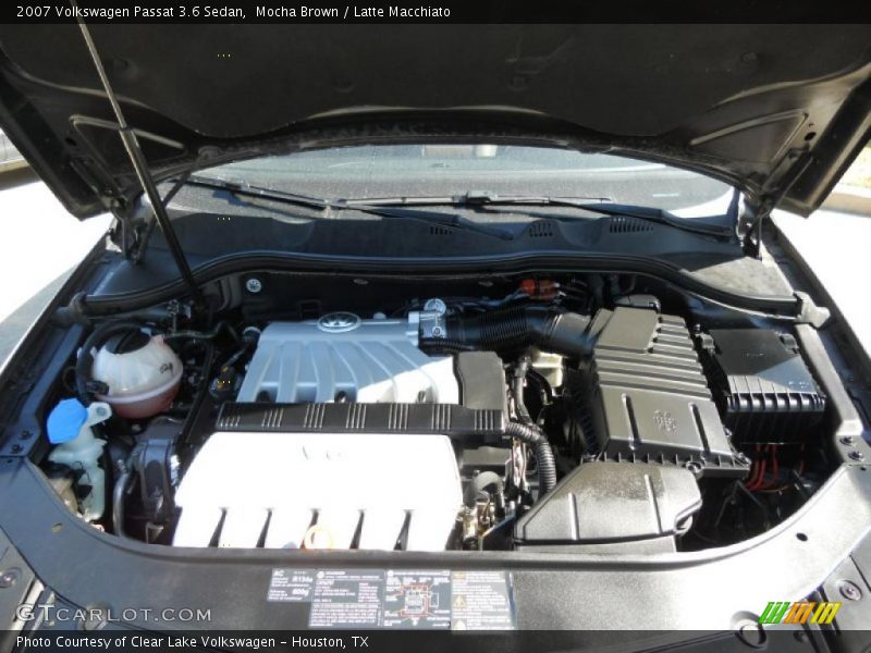 Mocha Brown / Latte Macchiato 2007 Volkswagen Passat 3.6 Sedan