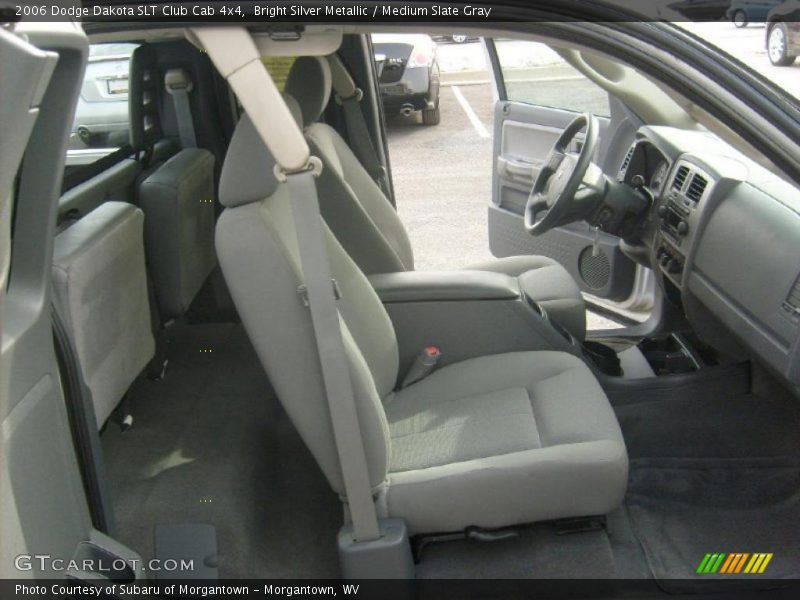  2006 Dakota SLT Club Cab 4x4 Medium Slate Gray Interior