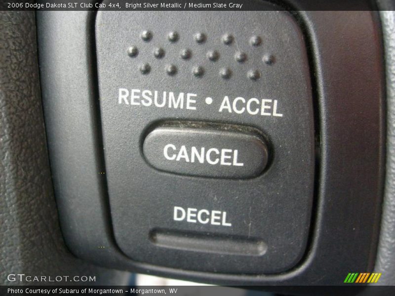Controls of 2006 Dakota SLT Club Cab 4x4