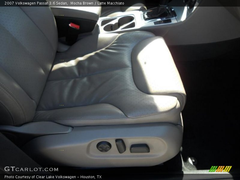 Mocha Brown / Latte Macchiato 2007 Volkswagen Passat 3.6 Sedan