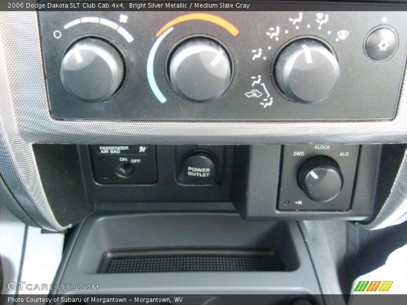 Controls of 2006 Dakota SLT Club Cab 4x4