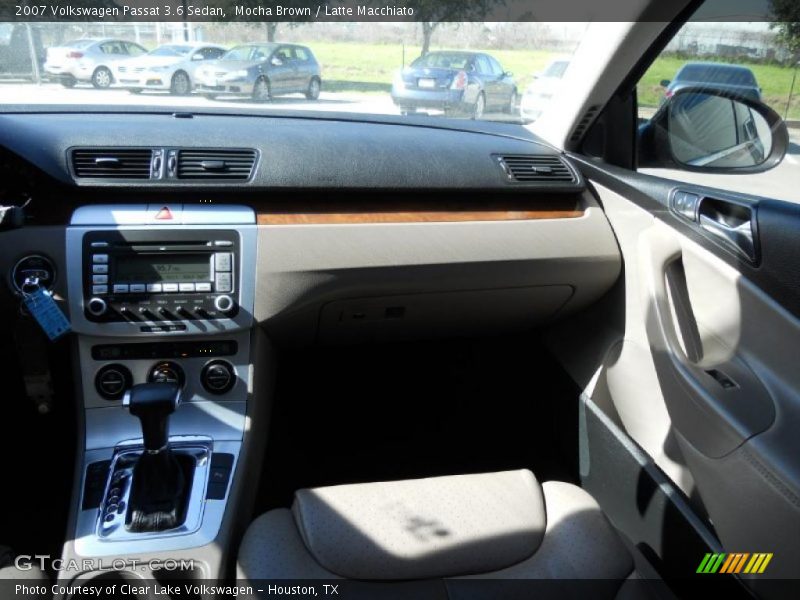 Mocha Brown / Latte Macchiato 2007 Volkswagen Passat 3.6 Sedan