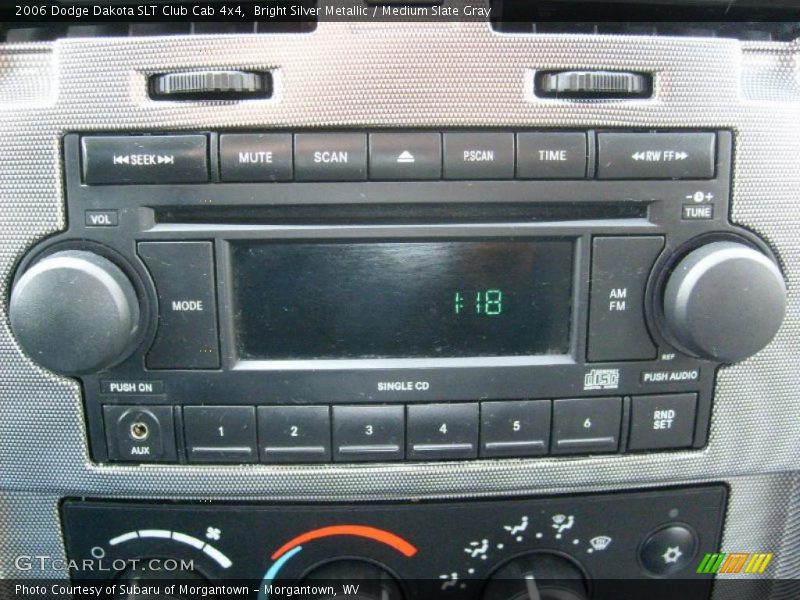 Controls of 2006 Dakota SLT Club Cab 4x4