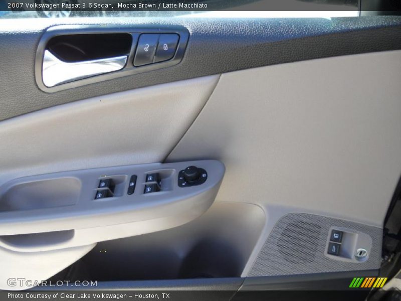 Mocha Brown / Latte Macchiato 2007 Volkswagen Passat 3.6 Sedan