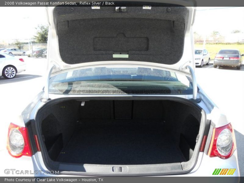 Reflex Silver / Black 2008 Volkswagen Passat Komfort Sedan