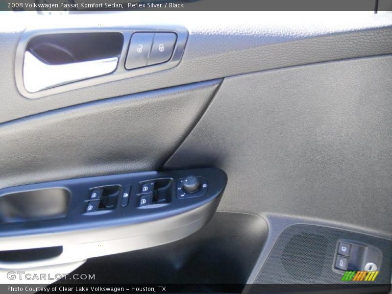 Reflex Silver / Black 2008 Volkswagen Passat Komfort Sedan