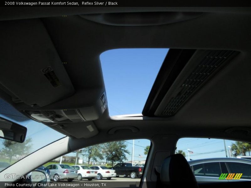 Reflex Silver / Black 2008 Volkswagen Passat Komfort Sedan