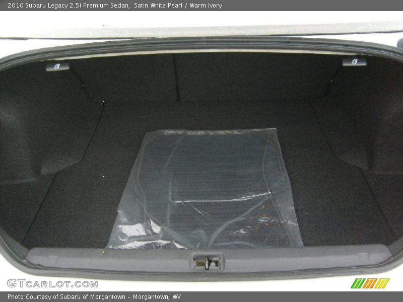 Satin White Pearl / Warm Ivory 2010 Subaru Legacy 2.5i Premium Sedan