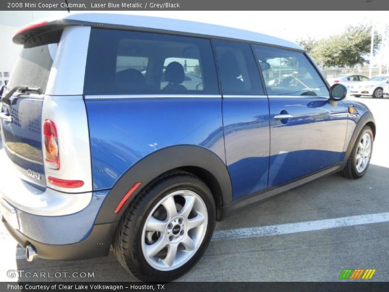 Laser Blue Metallic / Grey/Black 2008 Mini Cooper Clubman