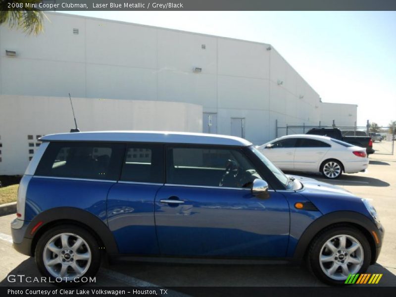 Laser Blue Metallic / Grey/Black 2008 Mini Cooper Clubman