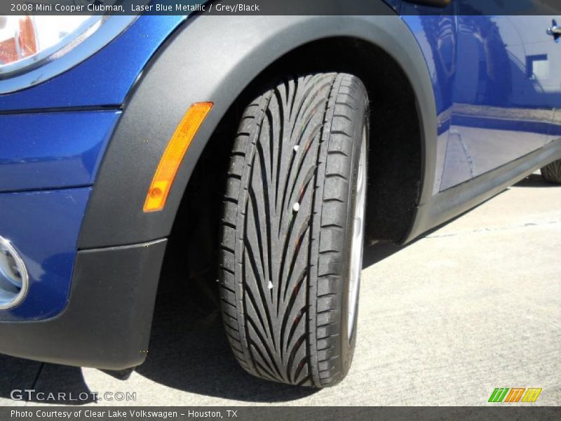 Laser Blue Metallic / Grey/Black 2008 Mini Cooper Clubman