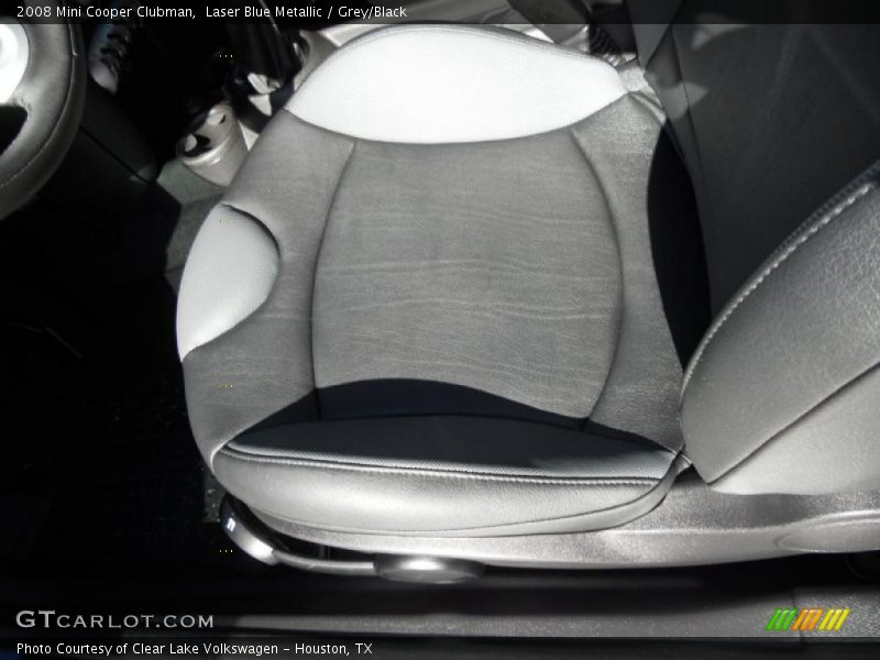 Laser Blue Metallic / Grey/Black 2008 Mini Cooper Clubman