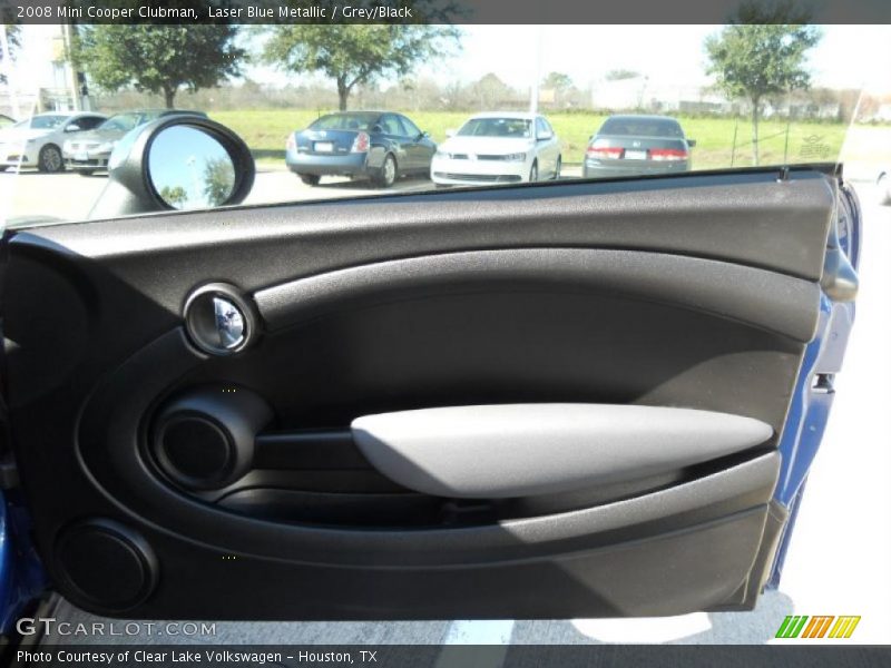 Laser Blue Metallic / Grey/Black 2008 Mini Cooper Clubman