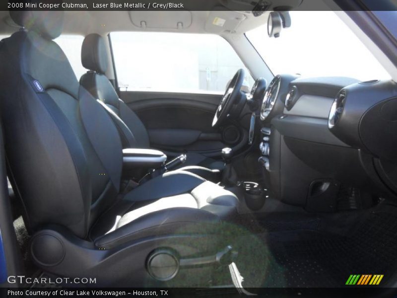 Laser Blue Metallic / Grey/Black 2008 Mini Cooper Clubman
