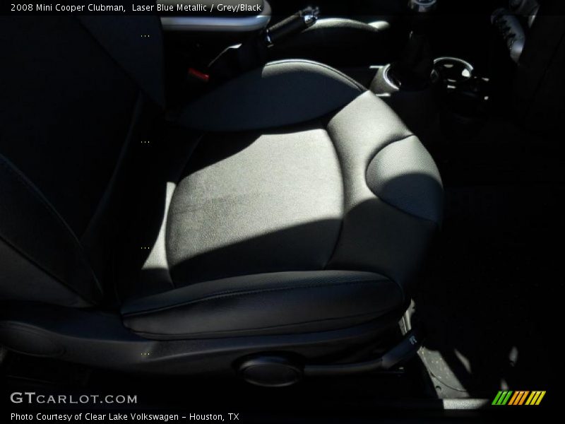 Laser Blue Metallic / Grey/Black 2008 Mini Cooper Clubman