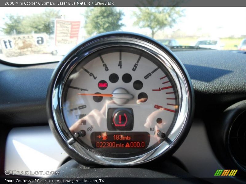  2008 Cooper Clubman Clubman Gauges