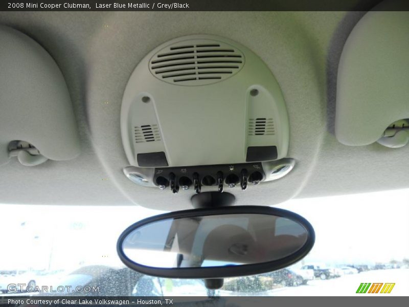 Laser Blue Metallic / Grey/Black 2008 Mini Cooper Clubman
