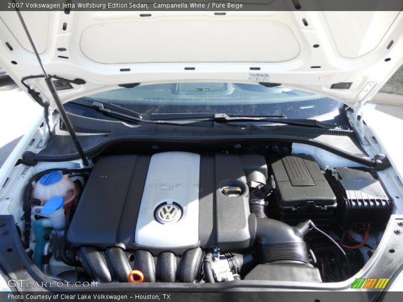 Campanella White / Pure Beige 2007 Volkswagen Jetta Wolfsburg Edition Sedan
