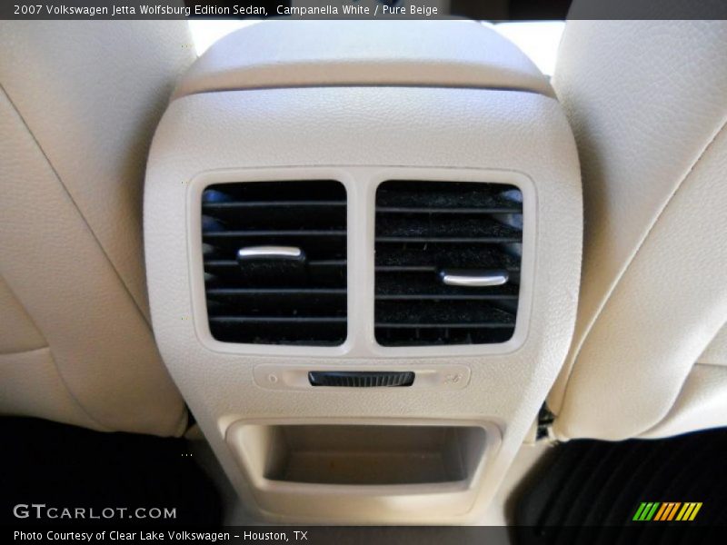 Campanella White / Pure Beige 2007 Volkswagen Jetta Wolfsburg Edition Sedan