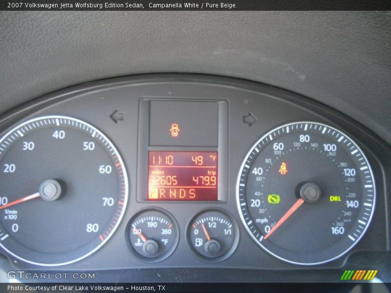 Campanella White / Pure Beige 2007 Volkswagen Jetta Wolfsburg Edition Sedan