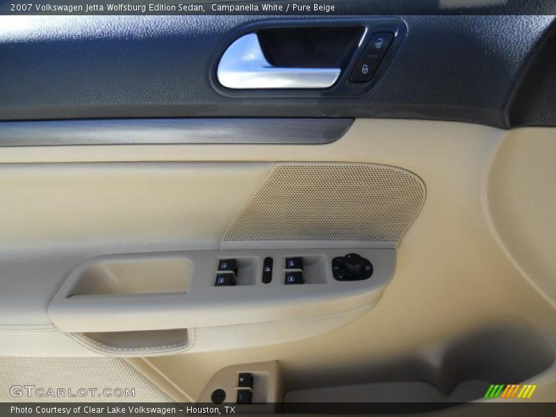 Campanella White / Pure Beige 2007 Volkswagen Jetta Wolfsburg Edition Sedan