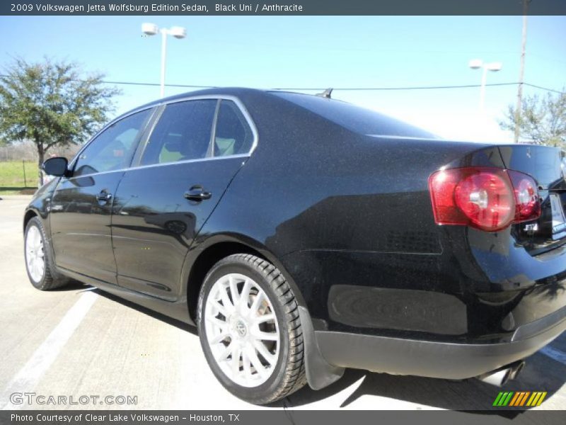 Black Uni / Anthracite 2009 Volkswagen Jetta Wolfsburg Edition Sedan