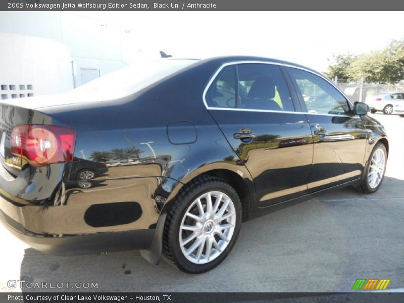 Black Uni / Anthracite 2009 Volkswagen Jetta Wolfsburg Edition Sedan