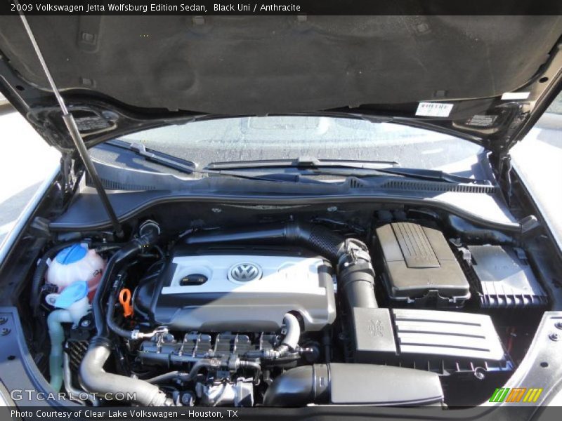 Black Uni / Anthracite 2009 Volkswagen Jetta Wolfsburg Edition Sedan