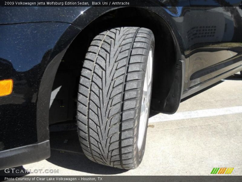 Black Uni / Anthracite 2009 Volkswagen Jetta Wolfsburg Edition Sedan