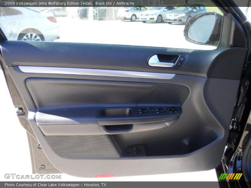 Black Uni / Anthracite 2009 Volkswagen Jetta Wolfsburg Edition Sedan
