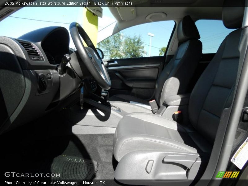 Black Uni / Anthracite 2009 Volkswagen Jetta Wolfsburg Edition Sedan