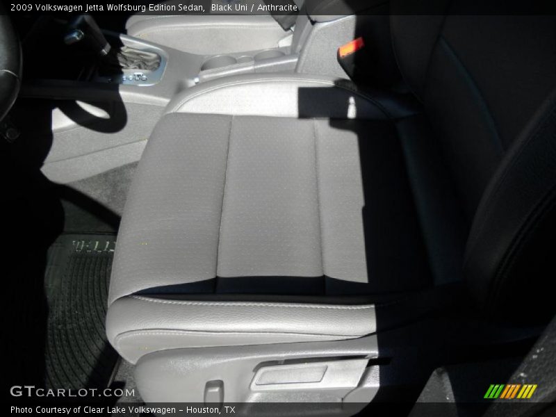 Black Uni / Anthracite 2009 Volkswagen Jetta Wolfsburg Edition Sedan