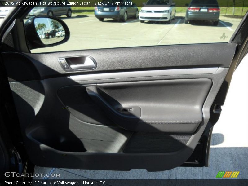 Black Uni / Anthracite 2009 Volkswagen Jetta Wolfsburg Edition Sedan