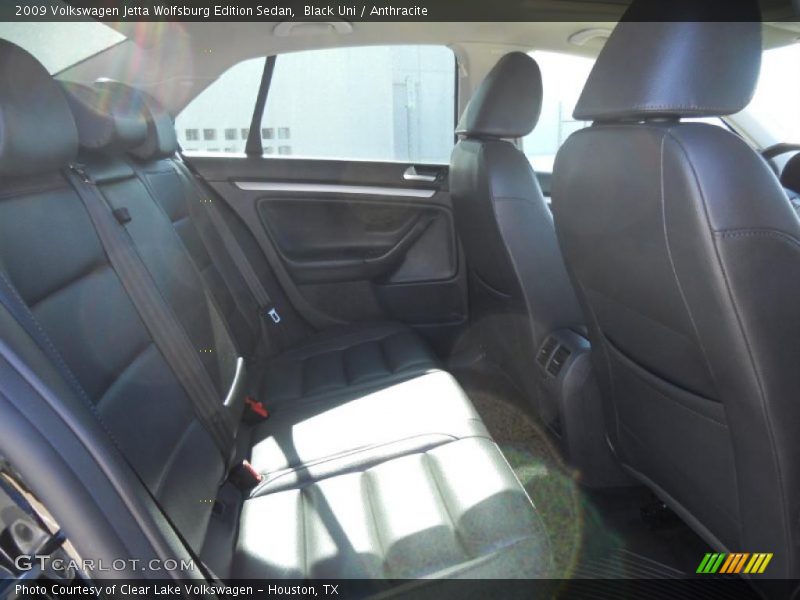 Black Uni / Anthracite 2009 Volkswagen Jetta Wolfsburg Edition Sedan