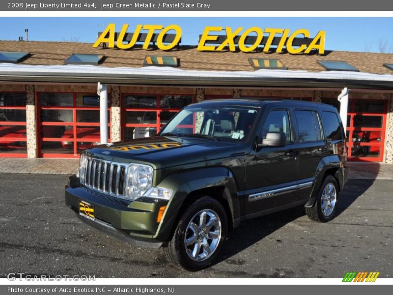 Jeep Green Metallic / Pastel Slate Gray 2008 Jeep Liberty Limited 4x4