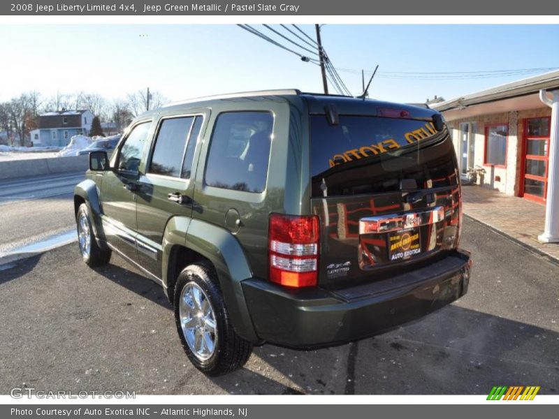 Jeep Green Metallic / Pastel Slate Gray 2008 Jeep Liberty Limited 4x4