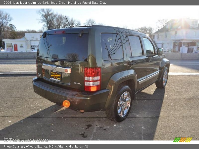 Jeep Green Metallic / Pastel Slate Gray 2008 Jeep Liberty Limited 4x4