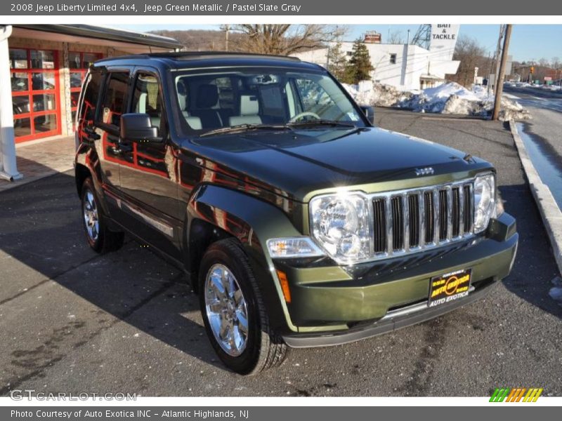 Jeep Green Metallic / Pastel Slate Gray 2008 Jeep Liberty Limited 4x4