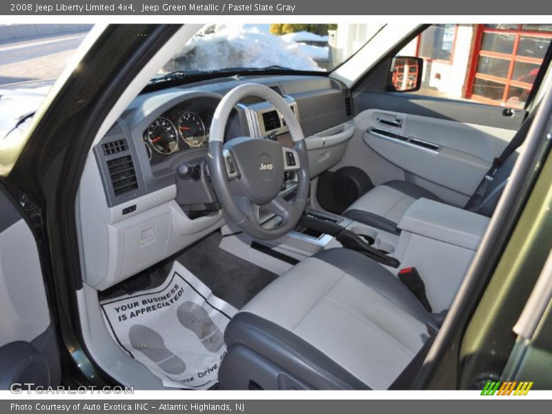 Jeep Green Metallic / Pastel Slate Gray 2008 Jeep Liberty Limited 4x4
