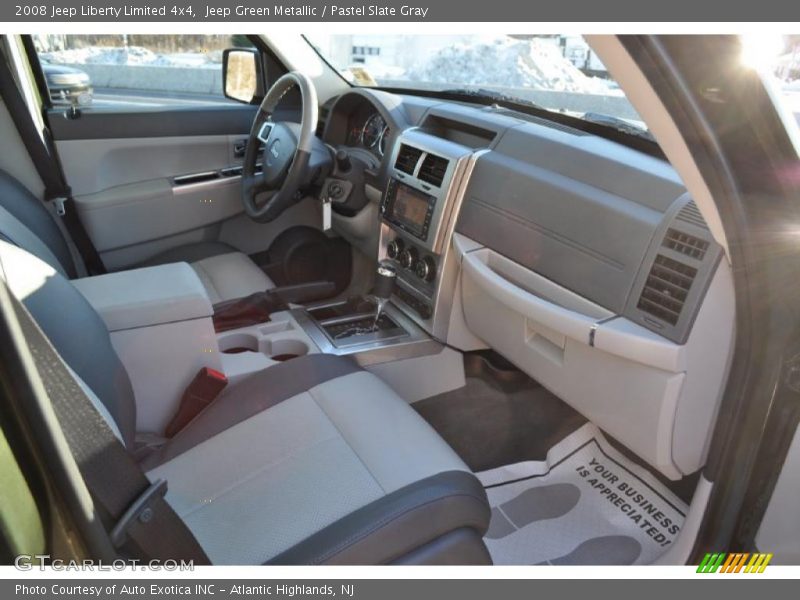 Jeep Green Metallic / Pastel Slate Gray 2008 Jeep Liberty Limited 4x4