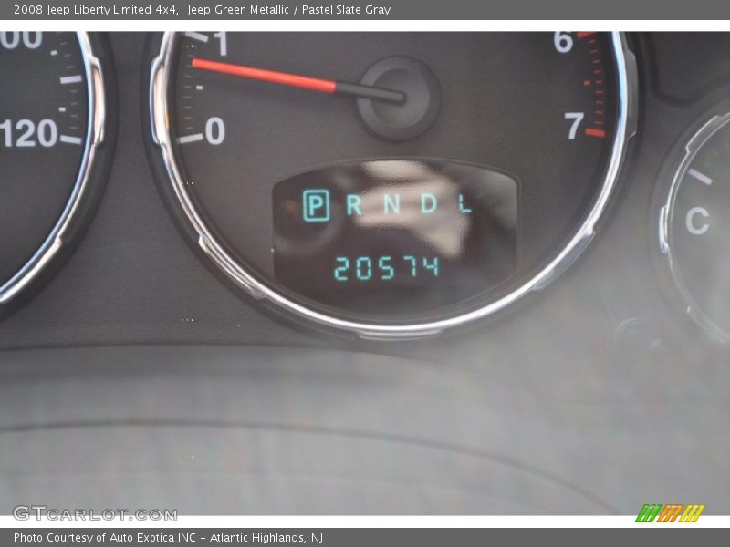 Jeep Green Metallic / Pastel Slate Gray 2008 Jeep Liberty Limited 4x4