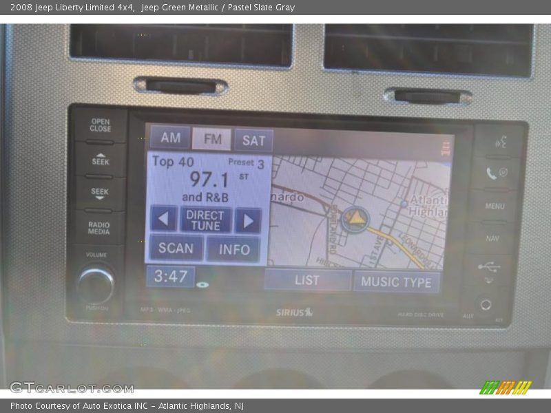 Jeep Green Metallic / Pastel Slate Gray 2008 Jeep Liberty Limited 4x4